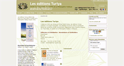 Desktop Screenshot of editionsturiya.com